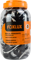 Soquete Foxlux Com Rabicho 4a Preto Pote