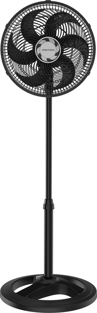 Ventilador Ventisol Coluna Preto 30cm 220v