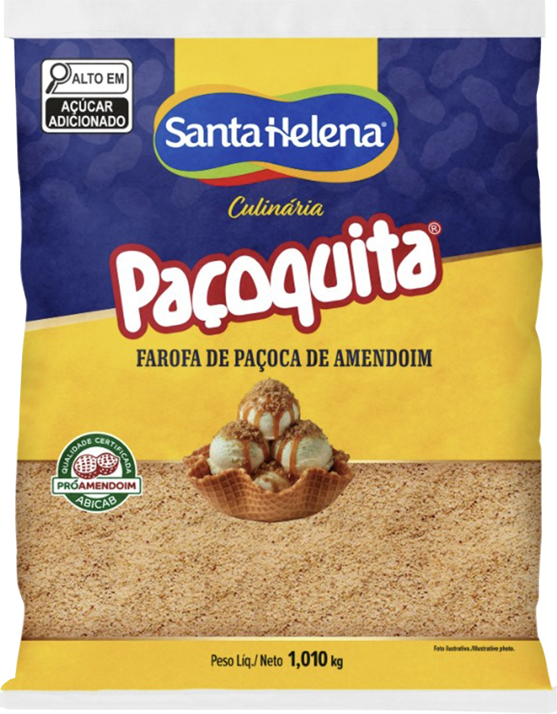 Farofa Pacoquita Amendoim 1,10kg