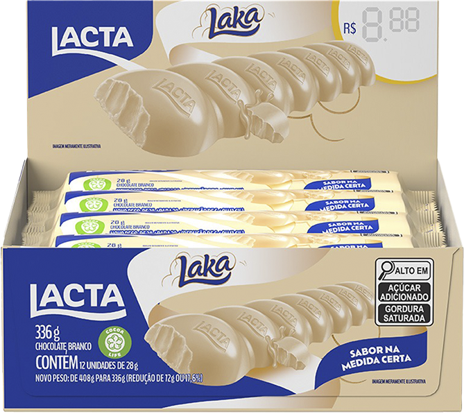 Chocolate Lacta Laka 28g