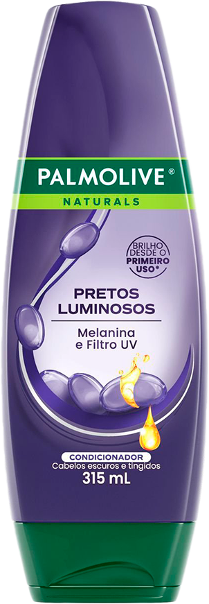 Condicionador Palmolive Naturals Preto Iluminosos 315ml