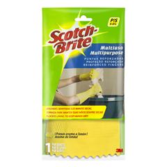 Luva 3m Scotch Brite Multiuso Amarela Pequena
