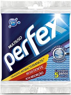 Pano Limpeza Perfex Multiuso Azul