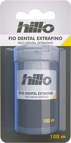 Fio Dental Hillo Extra Fino 100m 12x1