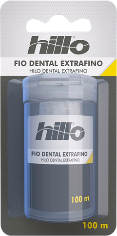Fio Dental Hillo Extra Fino 100m 12x1