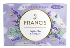 Sabonete Barra Francis Classico Lilas 90gr