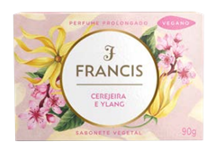 Sabonete Barra Francis Classico Rosa 90gr