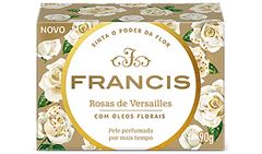 Sabonete Francis Classico Branco Rosa Patchouli 90g