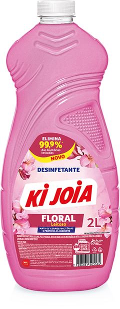Desinfetante Ki Joia Floral Leitoso 2l
