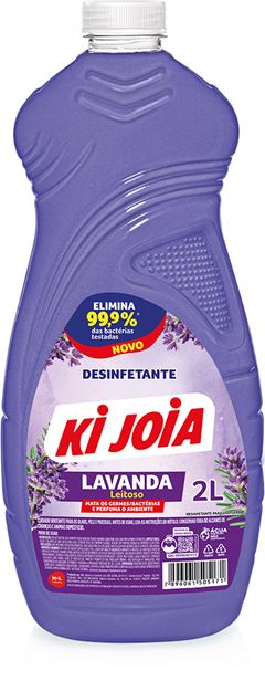 Desinfetante Ki Joia Lavanda Leitoso 2l