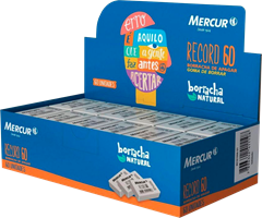 Borracha Mercur Branca 60