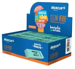 Borracha Mercur Clean Verde