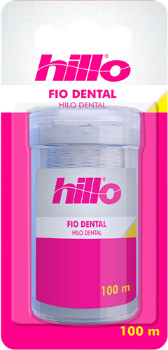 Fio Dental Hillo 100m Rosa 12x1