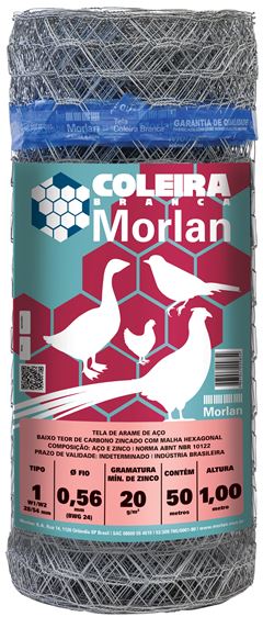 Tela Pinteiro F-24 Morlan 1,00x50m