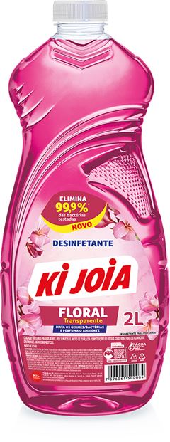 Desinfetante Ki Joia Floral Transparente 2l